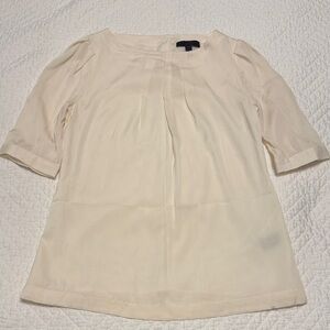 Banana Republic Cream Women's Blouse